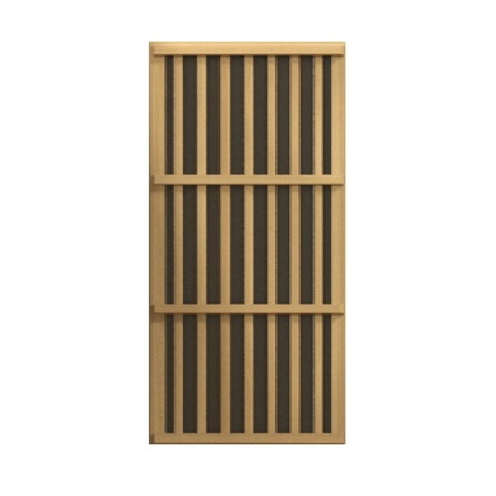 Maxxus Aspen 2 person Low EMF infrared sauna photographed in a room