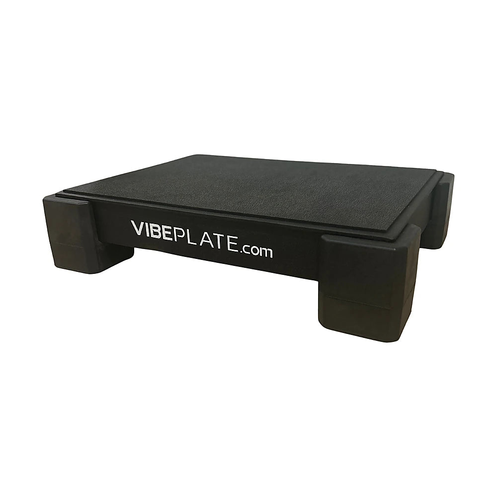 Angled view of the VibePlate 1824 whole body vibration platform