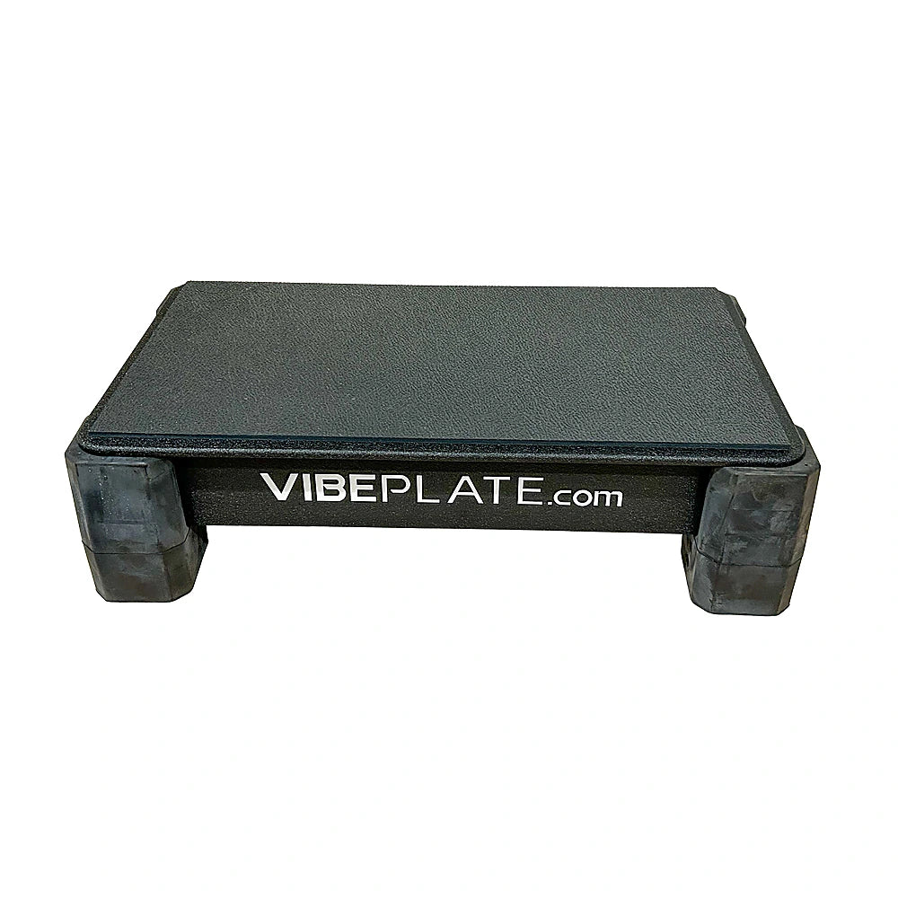 Front view of the VibePlate Rev compact vibration platform