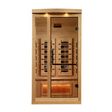 1 Person Full Spectrum Near Zero EMF Infrared Sauna for Home – Golden Designs GDI-8010-03