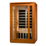 2 Person Ultra Low EMF FAR Infrared Sauna for Home – Dynamic San Marino Elite