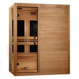 3 Person Low EMF FAR Infrared Sauna for Home – Dynamic Toscana
