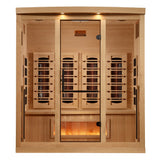 4 Person Full Spectrum Near Zero EMF Infrared Sauna for Home – Golden Designs GDI-8040-03