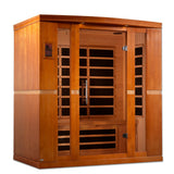 4 Person Ultra Low EMF FAR Infrared Sauna for Home – Dynamic Bergamo Elite