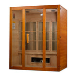 3 Person Low EMF FAR Infrared Sauna for Home – Maxxus Alpine