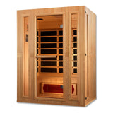 3 Person Low EMF FAR Infrared Sauna for Home – Maxxus Trinity