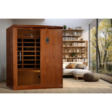 3 Person Ultra Low EMF FAR Infrared Sauna for Home – Dynamic Madrid Elite