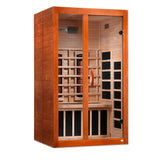2 Person Full Spectrum Near Zero EMF FAR Infrared Sauna for Home – Dynamic Santiago