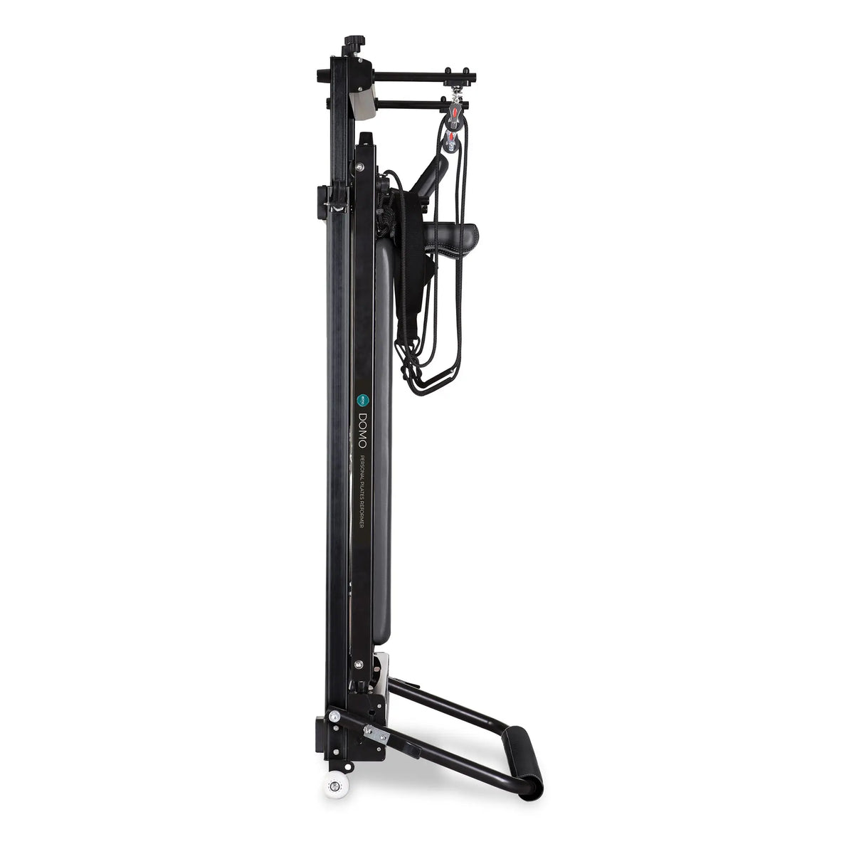 Elina Pilates Domo Reformer stored upright between workouts