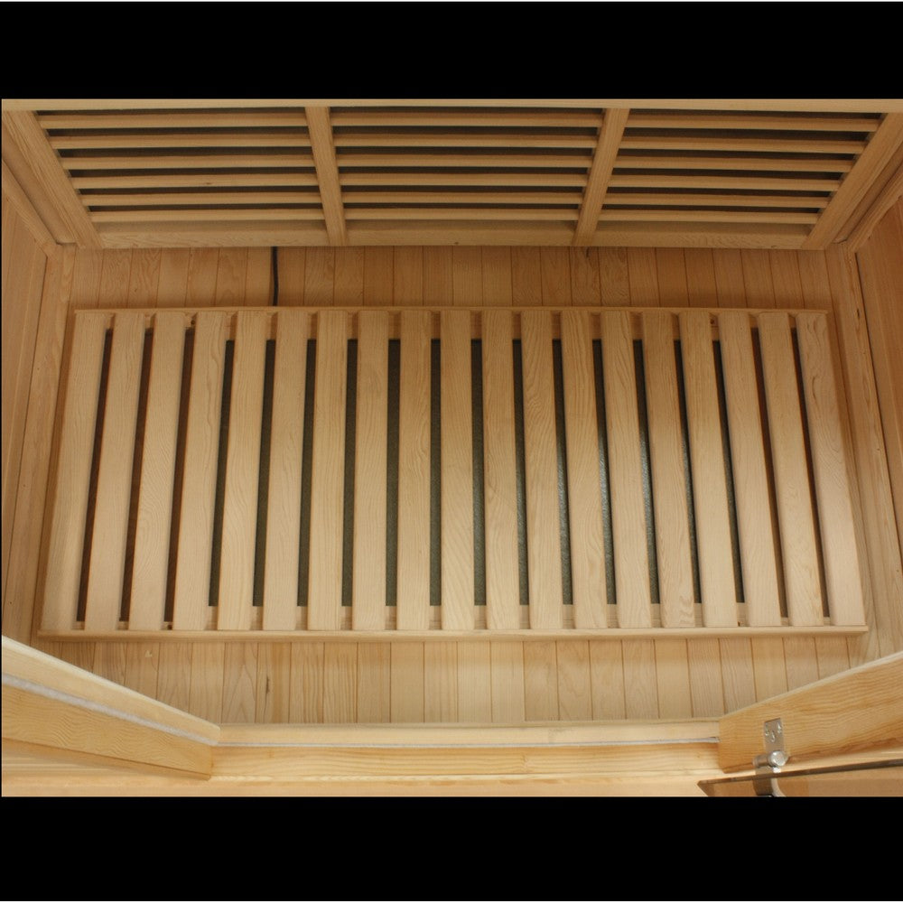 Maxxus MX-K406-01 4 person Low EMF infrared sauna interior carbon heating panels