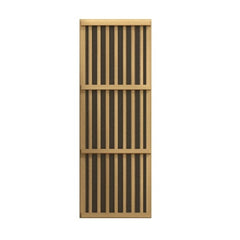 Maxxus Alpine 3 person Low EMF infrared sauna interior carbon heating panels