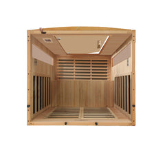 Dynamic Versailles Elite interior floor, bench and roof view