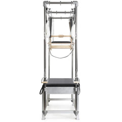 Elina Pilates Classic Aluminum Cadillac in black, end view