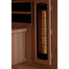 Golden Designs GDI-8030-03 3 person full spectrum infrared sauna interior carbon heating panels