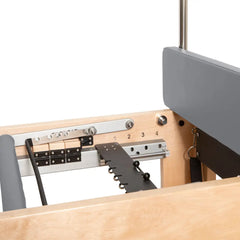Grey Elina Pilates Cadillac Reformer spring bar detail