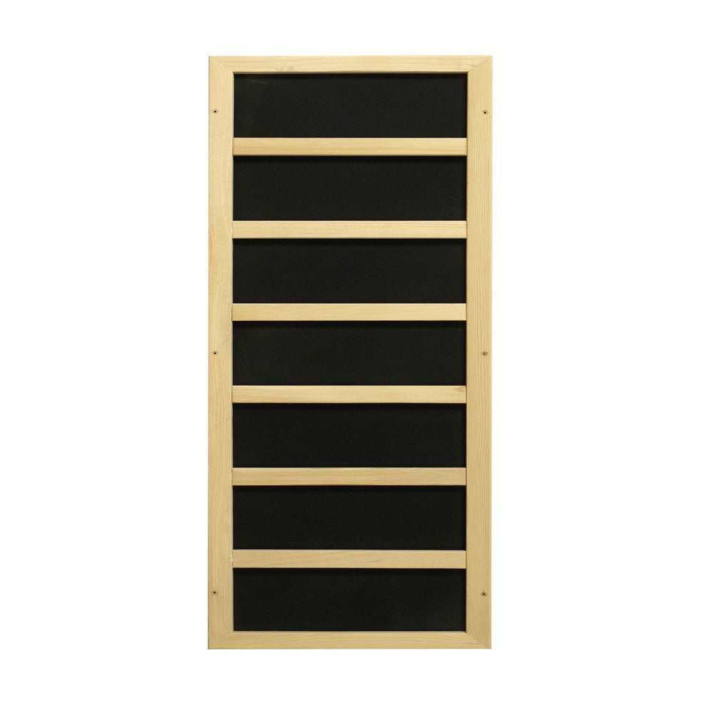 Dynamic Versailles 2 person Low EMF infrared sauna interior carbon heating panels
