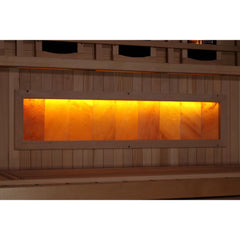 Golden Designs GDI-8010-03 1 person full spectrum infrared sauna Himalayan salt panel