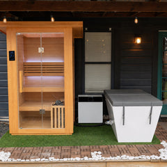 2 Person Traditional Sauna interior
