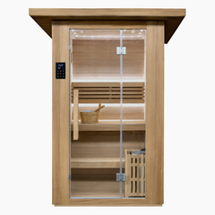 2 Person Traditional Sauna by Revive