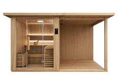 4 Person Sauna with Covered Deck