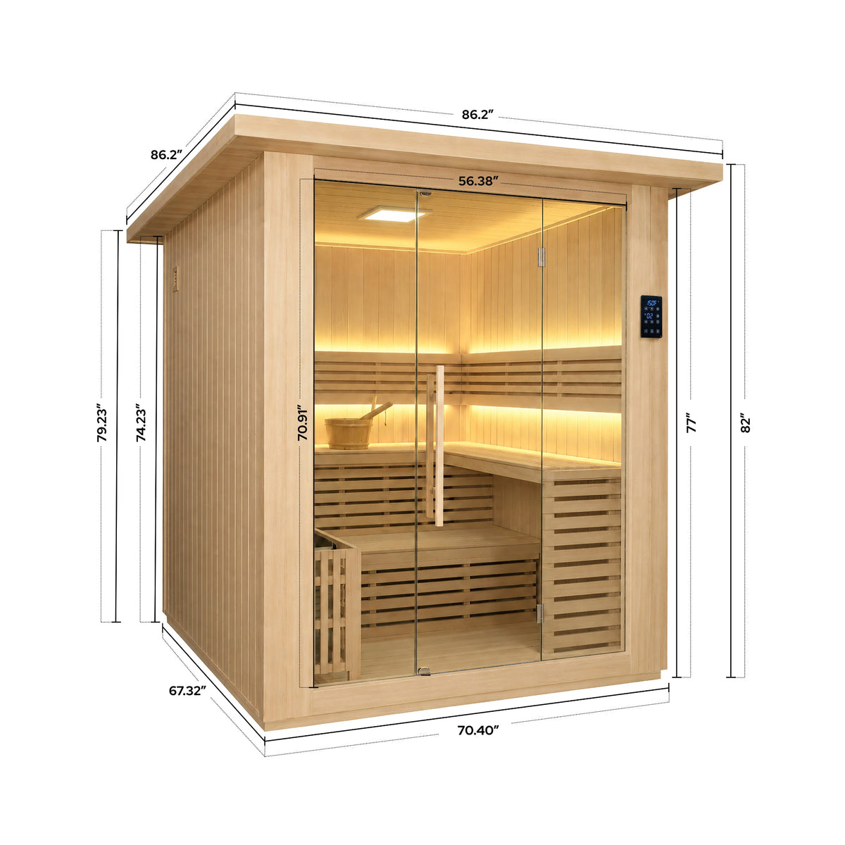 4 Person Traditional Sauna lifestyle