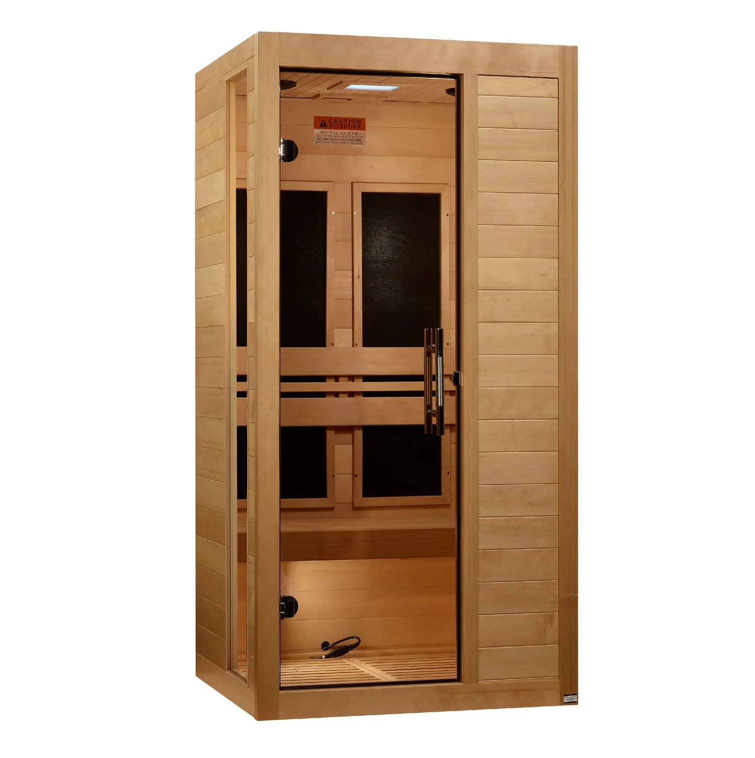 1 Person Low EMF FAR Infrared Sauna for Home – Dynamic Veneto