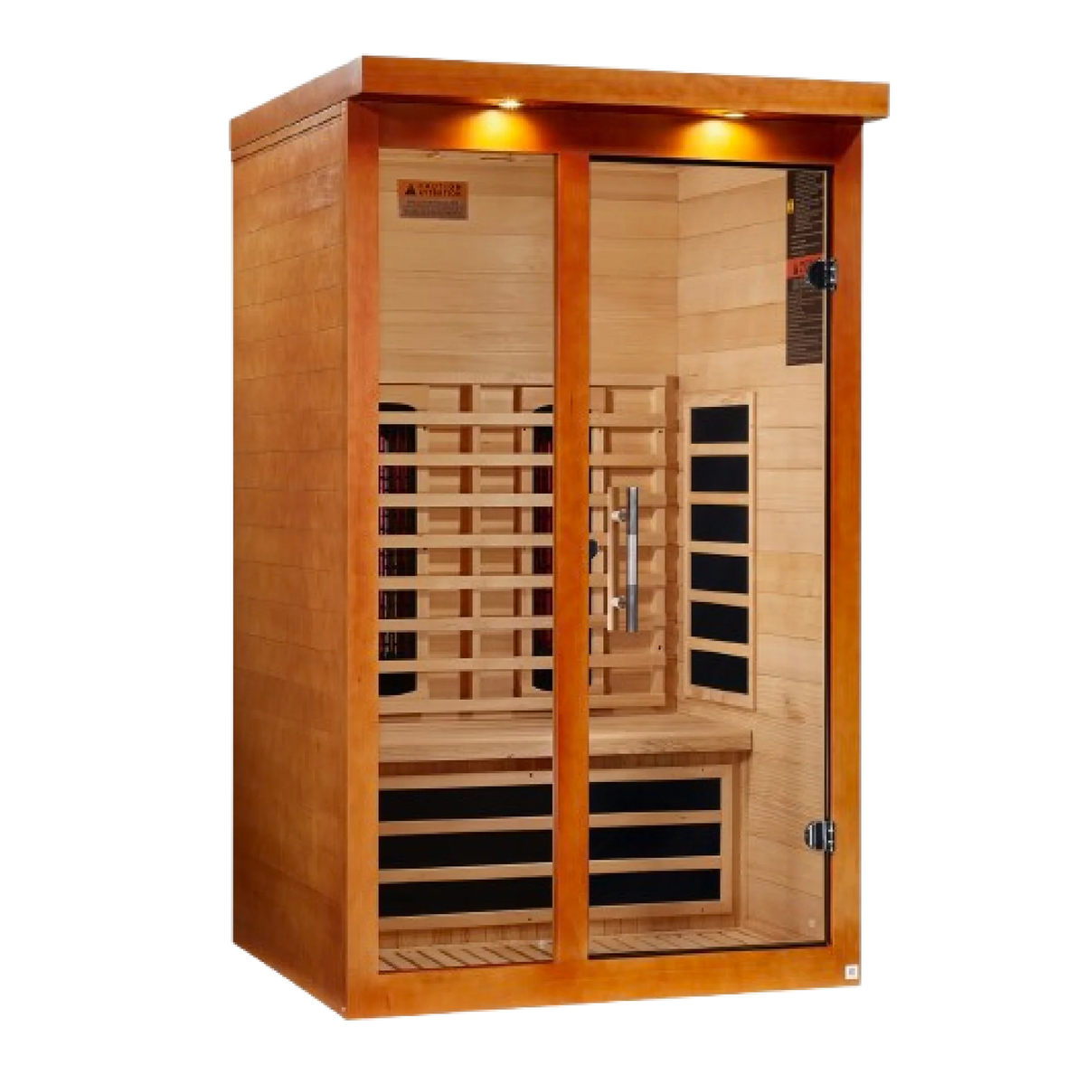 2 Person Full Spectrum Near Zero EMF FAR Infrared Sauna for Home – Dynamic Llumeneres