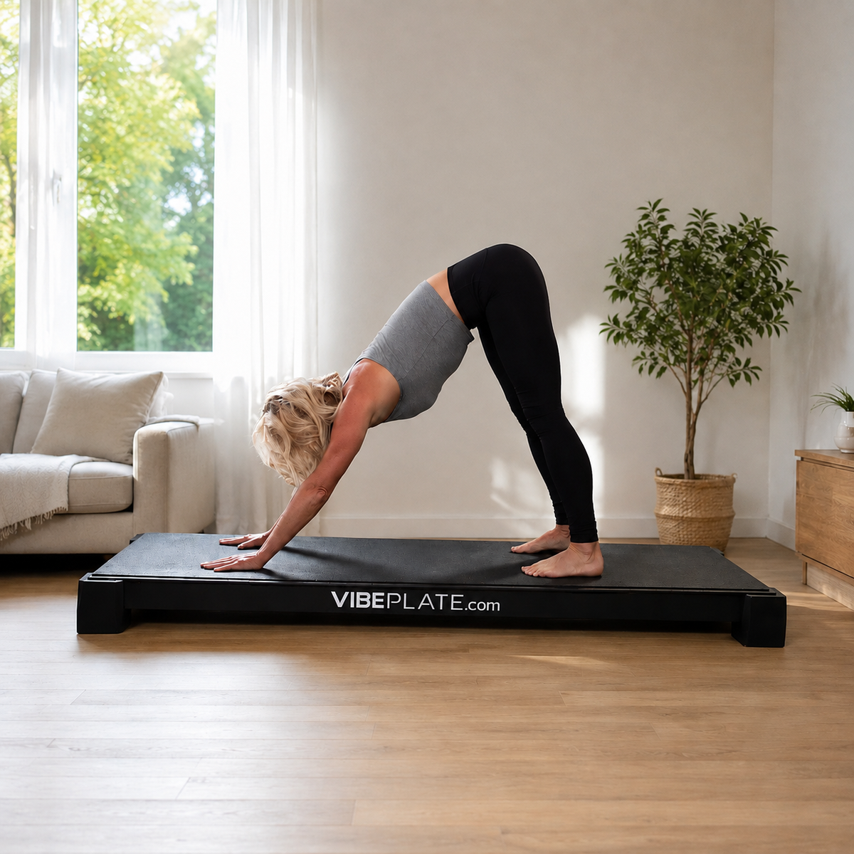 Whole Body Vibration Platform for Yoga and Pilates – YogaPlate