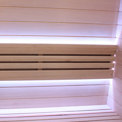 2 Person Traditional Sauna interior detail