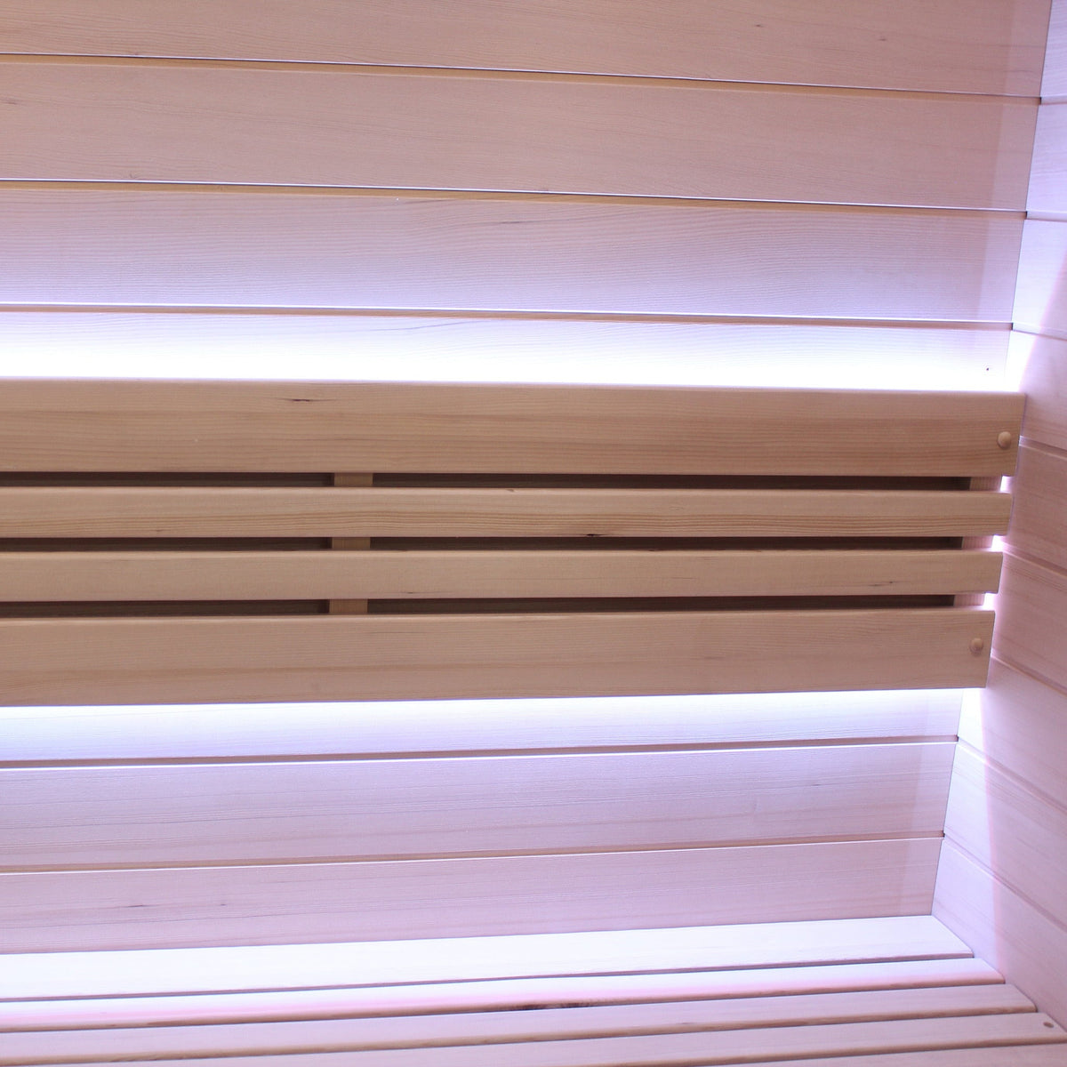 2 Person Traditional Sauna interior detail