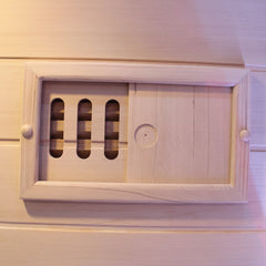2 Person Traditional Sauna detail