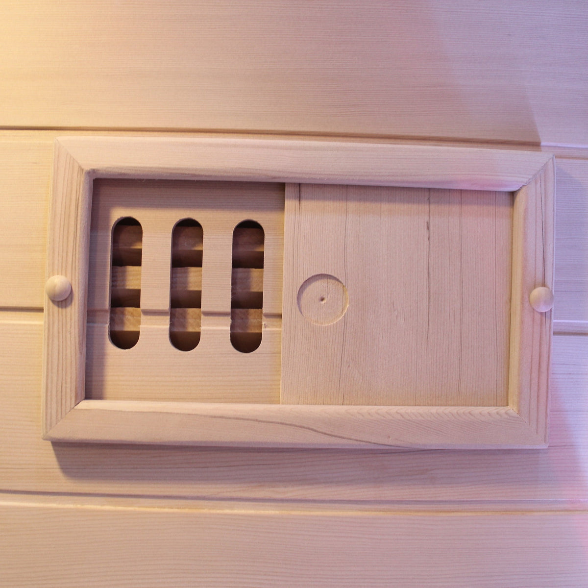 2 Person Traditional Sauna detail