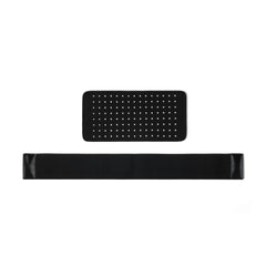 Nicebeam Red Light Therapy Band LED panel and black strap on a white background