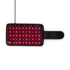 Nicebeam Red Light Armband LED pad with strap on a white background