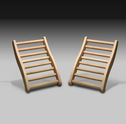 Dynamic Canadian Hemlock Sauna Backrest 2-pack
