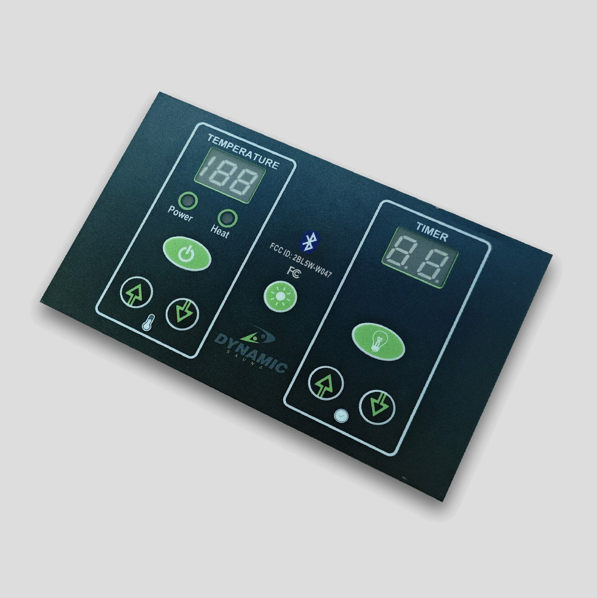 Dynamic Vero Elite DYN-1201-01 interior LED sauna control panel