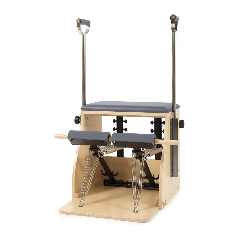 Elite Pilates Combo Chair lower reverse resistance spring system