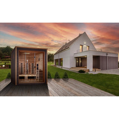 Golden Designs Visby 3 Person Modern Outdoor Hybrid Sauna outdoor lifestyle