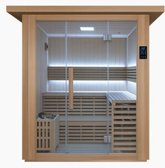 4 Person Traditional Sauna by Revive