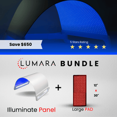 Lumara Illuminate Blue V1 panel and Large Pad bundle