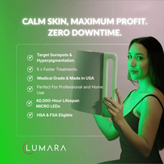 Lumara Illuminate Green V1 feature comparison with other green light therapy panels