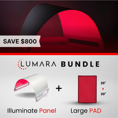 Lumara Illuminate panel and large Lumara Pad bundle