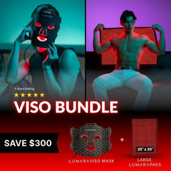 Lumara VISO mask and large Lumara Pad bundle
