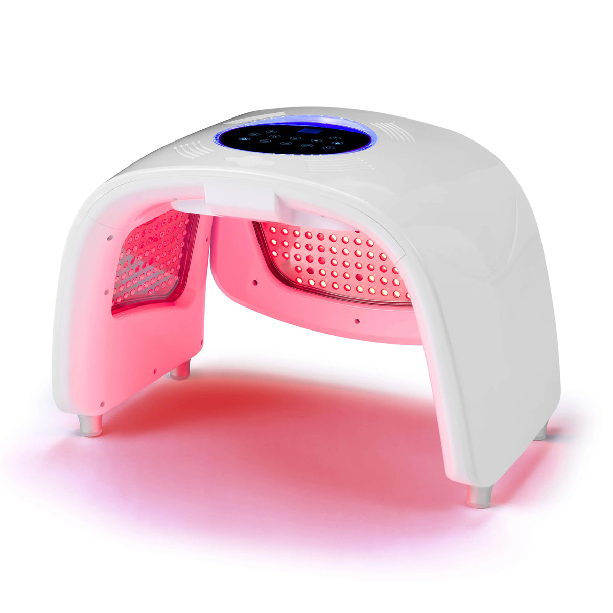 Nicebeam 9 in 1 Laser Light Therapy Lamp illuminated with red light