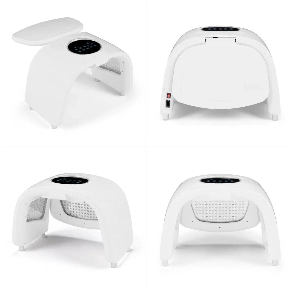Nicebeam 9 in 1 Laser Light Therapy Lamp shown from multiple angles