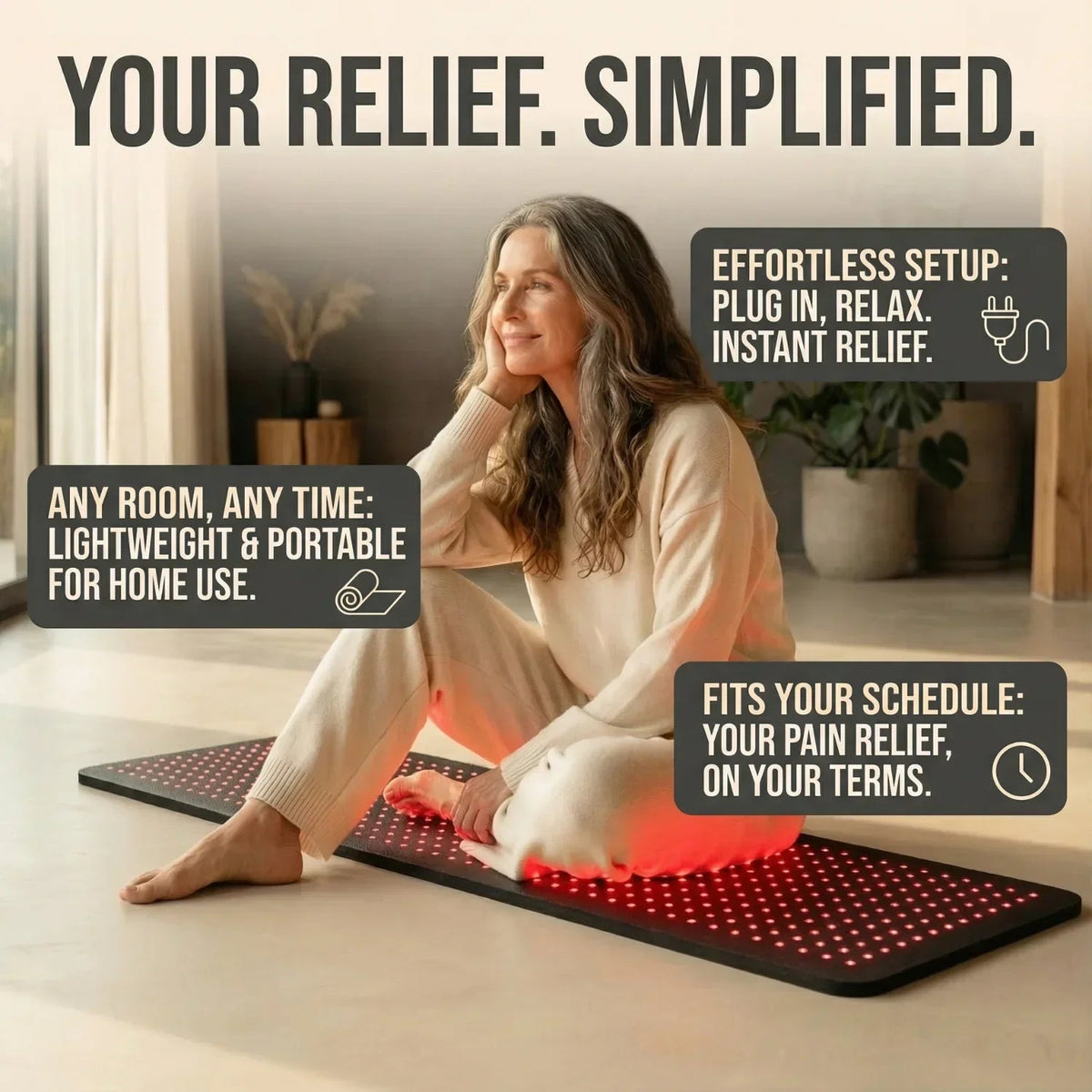 Full Body Red Light Therapy Pad – Nicebeam Ultra Pad