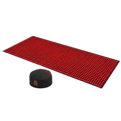 Nicebeam full body red light therapy mat and red light therapy hat bundle