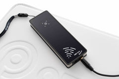 OMI Beyond wireless controller resting on the full body mat
