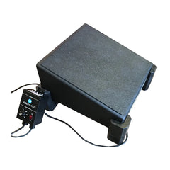 PreCon3 vibration platform with external controller and power connections