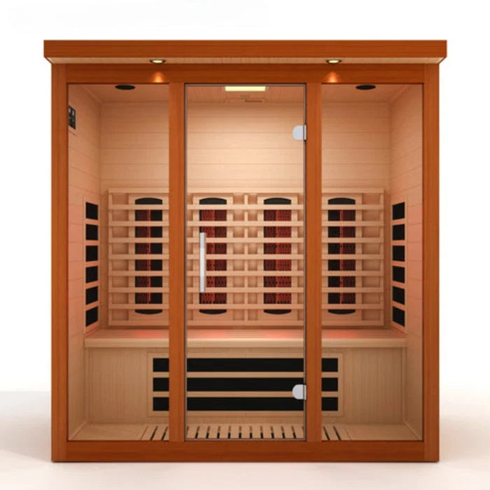4 Person Full Spectrum Near Zero EMF FAR Infrared Sauna for Home – Dynamic Vila Grande